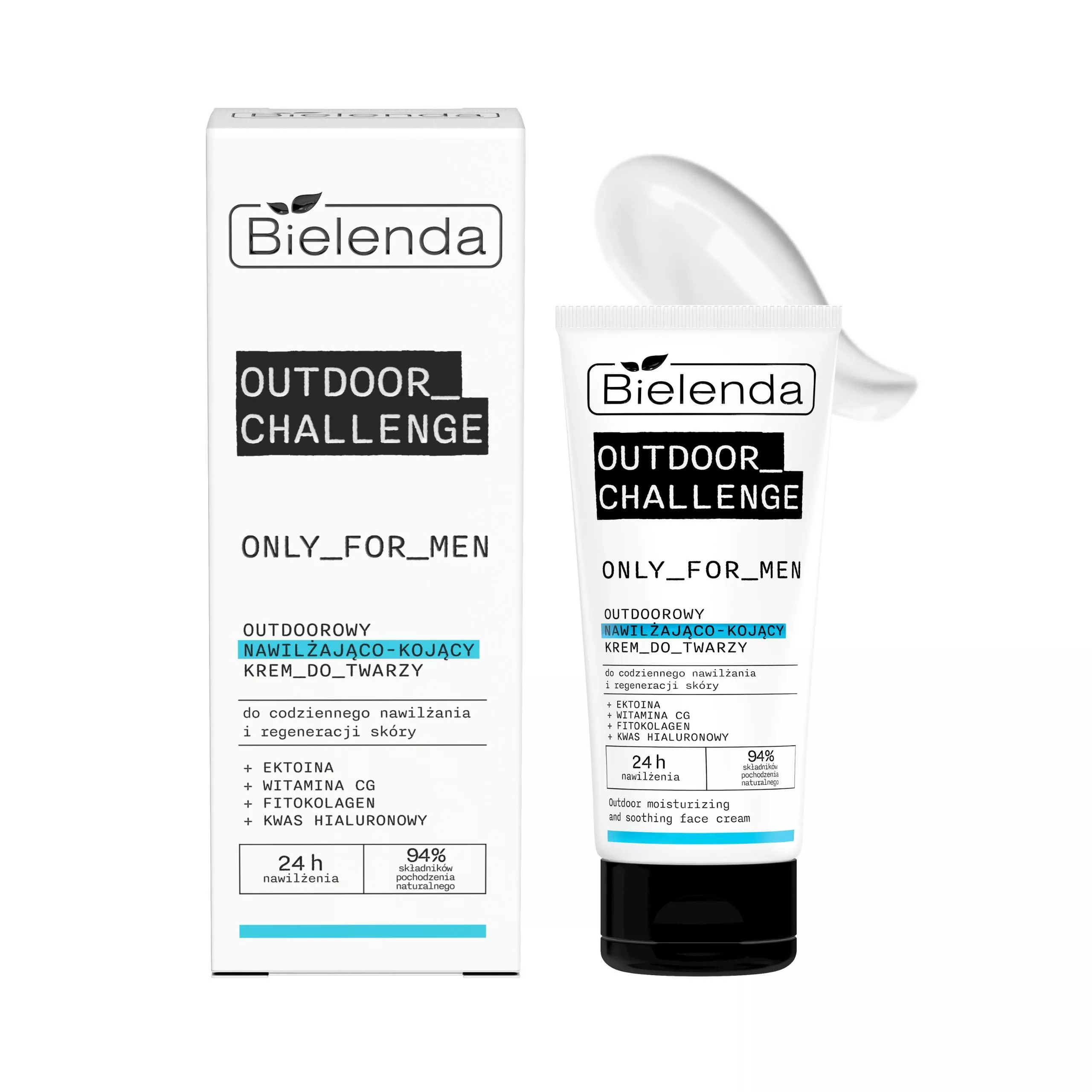 Outdoorowy nawilżająco - kojący krem do twarzy, 50 ml