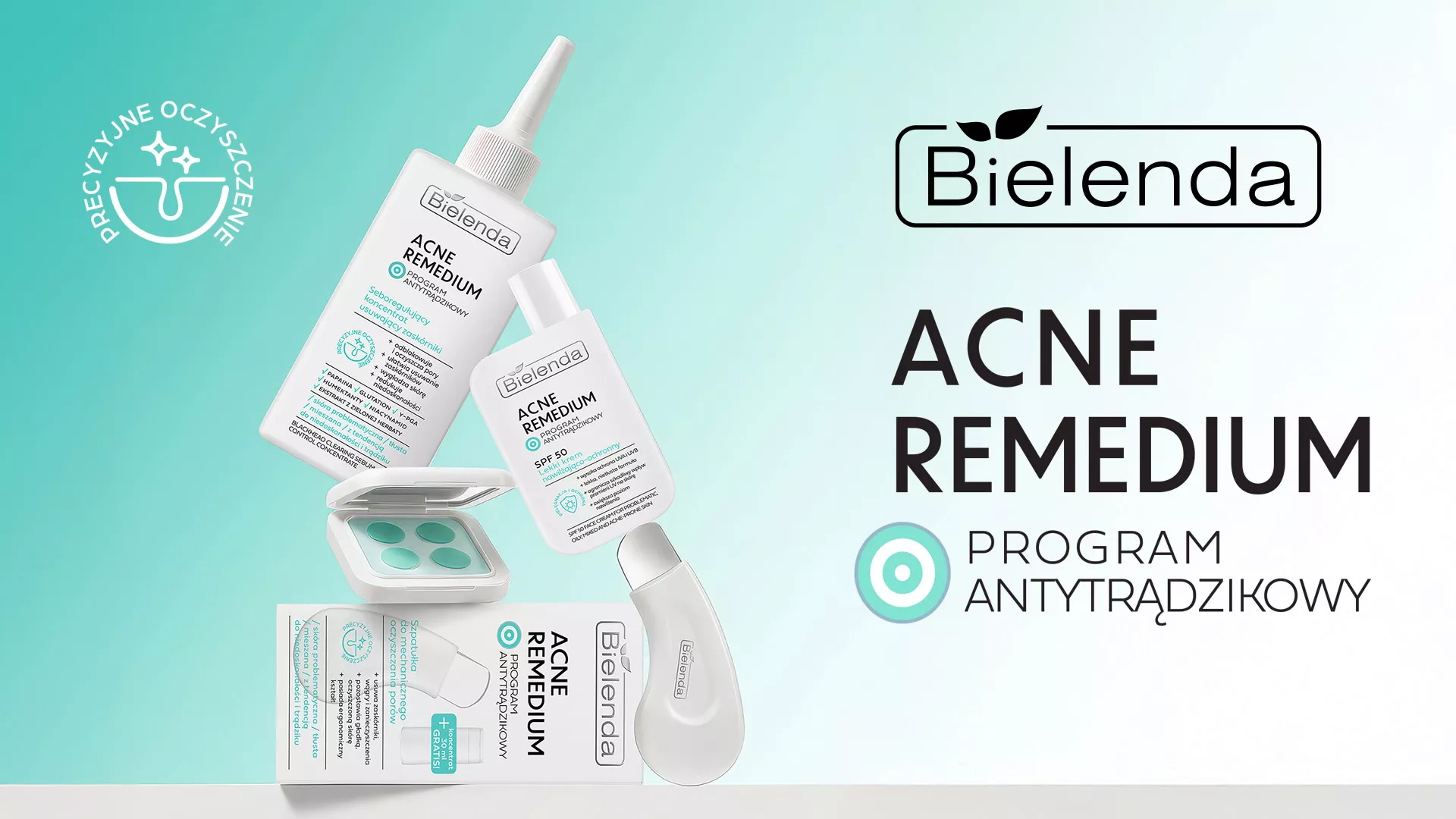 Bielenda acne remedium kosmetyki