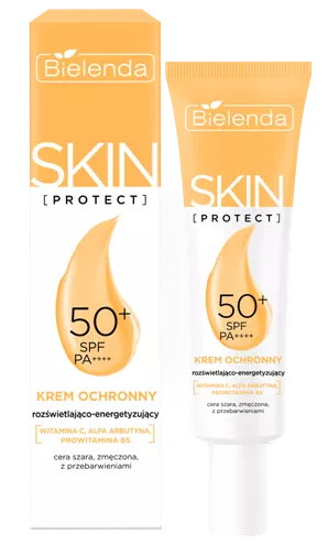 Bielenda skin protect krem ochronny rozświetlająco energetyzujący