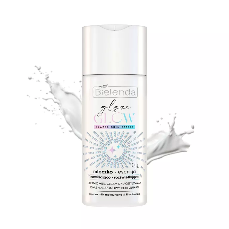 Mleczko-esencja nawilżająco- rozświetlająca glazed skin effect,  120 ml