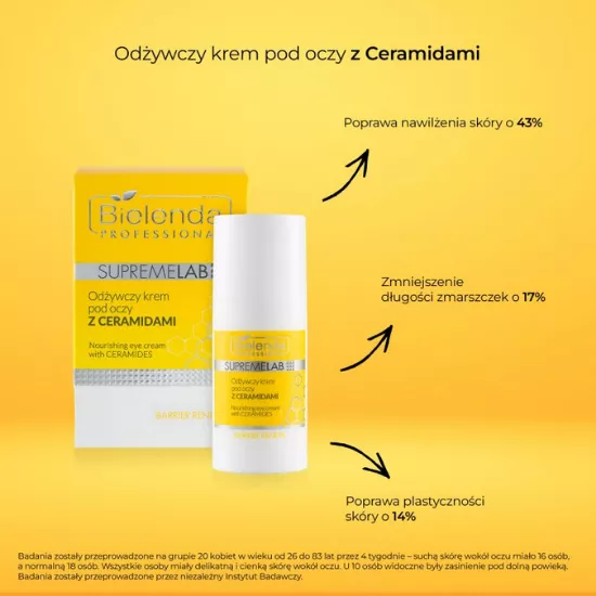 odżywczy krem pod oczy z Ceramidami