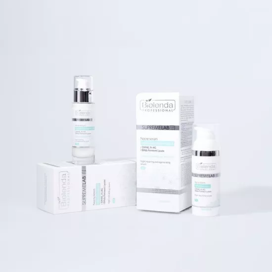 Nocne serum naprawczo &ndash; regenerujące z DMAE, N-AG, Bifida Ferment Lysate
