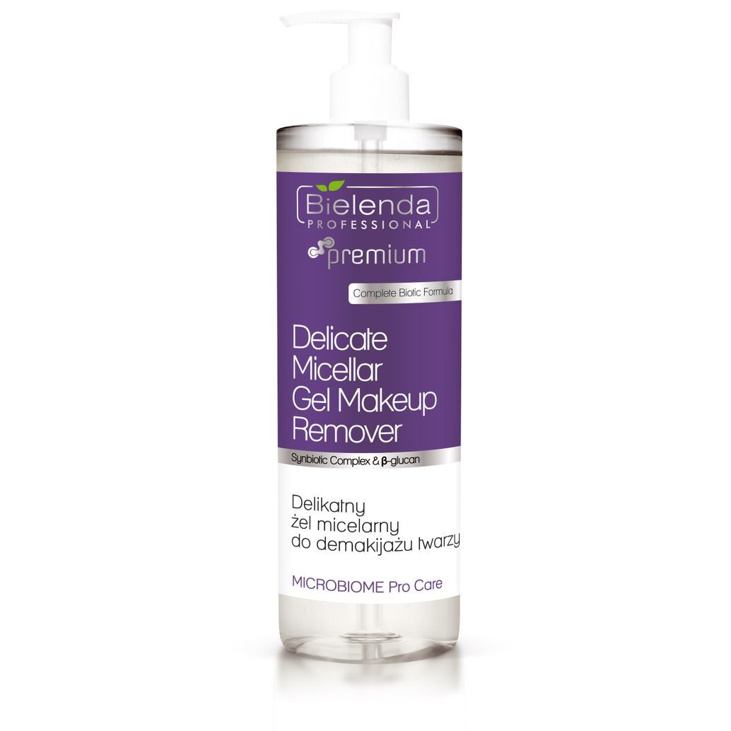 Мицеллярный гель для снятия макияжа Bielenda Professional Premium Microbiome Pro Care мягкий