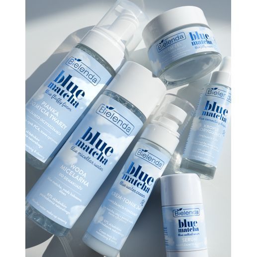 Крем-тоник для лица Bielenda Blue Matcha Blue Water Cream 2 в 1 увлажняющий, тонизирующий, 75 мл — фото 3