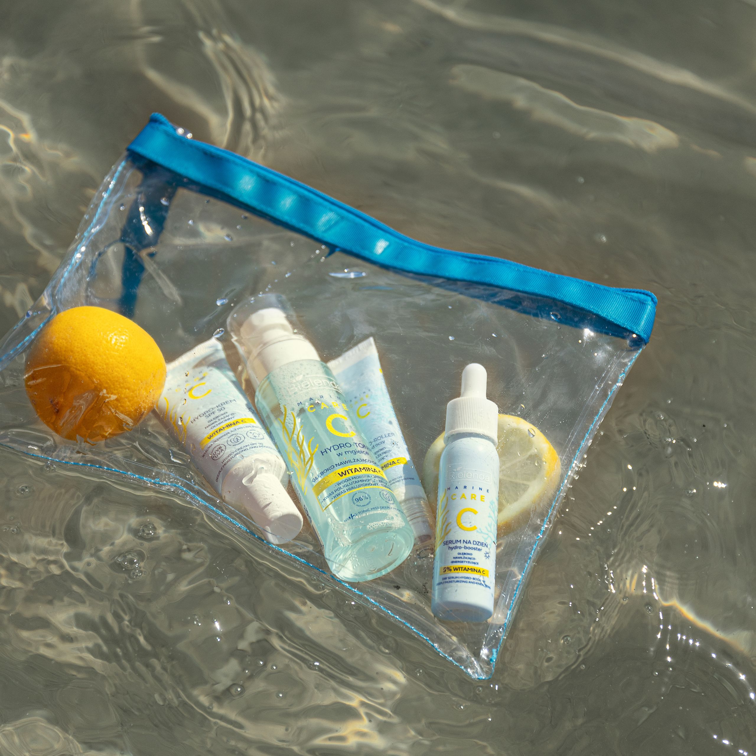 Сыворотка-бустер для лица Bielenda C Marine Care Hydro-Booster дневная, увлажняющая и тонизирующая — фото 2