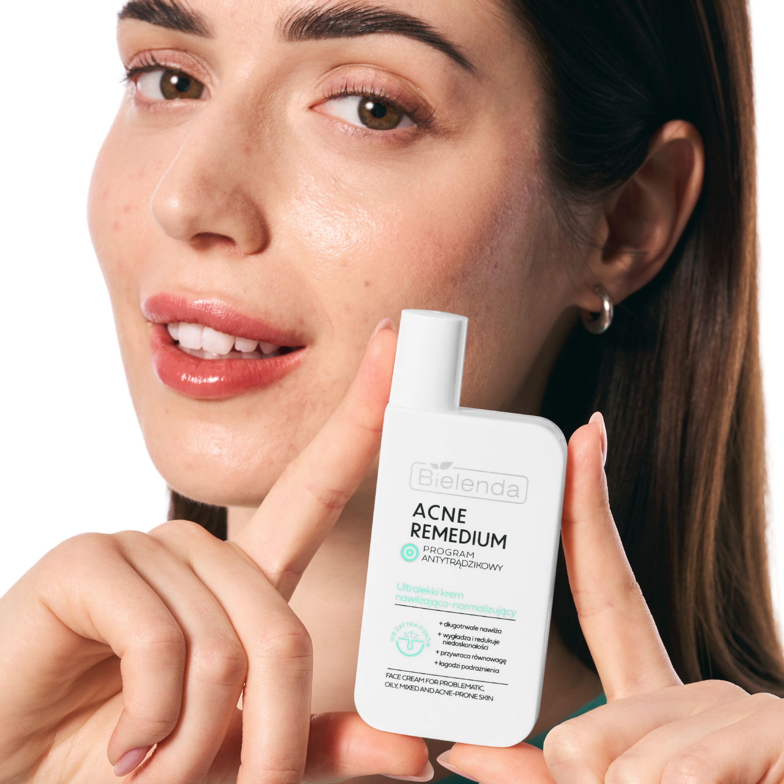 Крем для лица Bielenda Acne Remedium ультралегкий, нормализующий, для жирной и проблемной кожи, 50 мл — фото 6