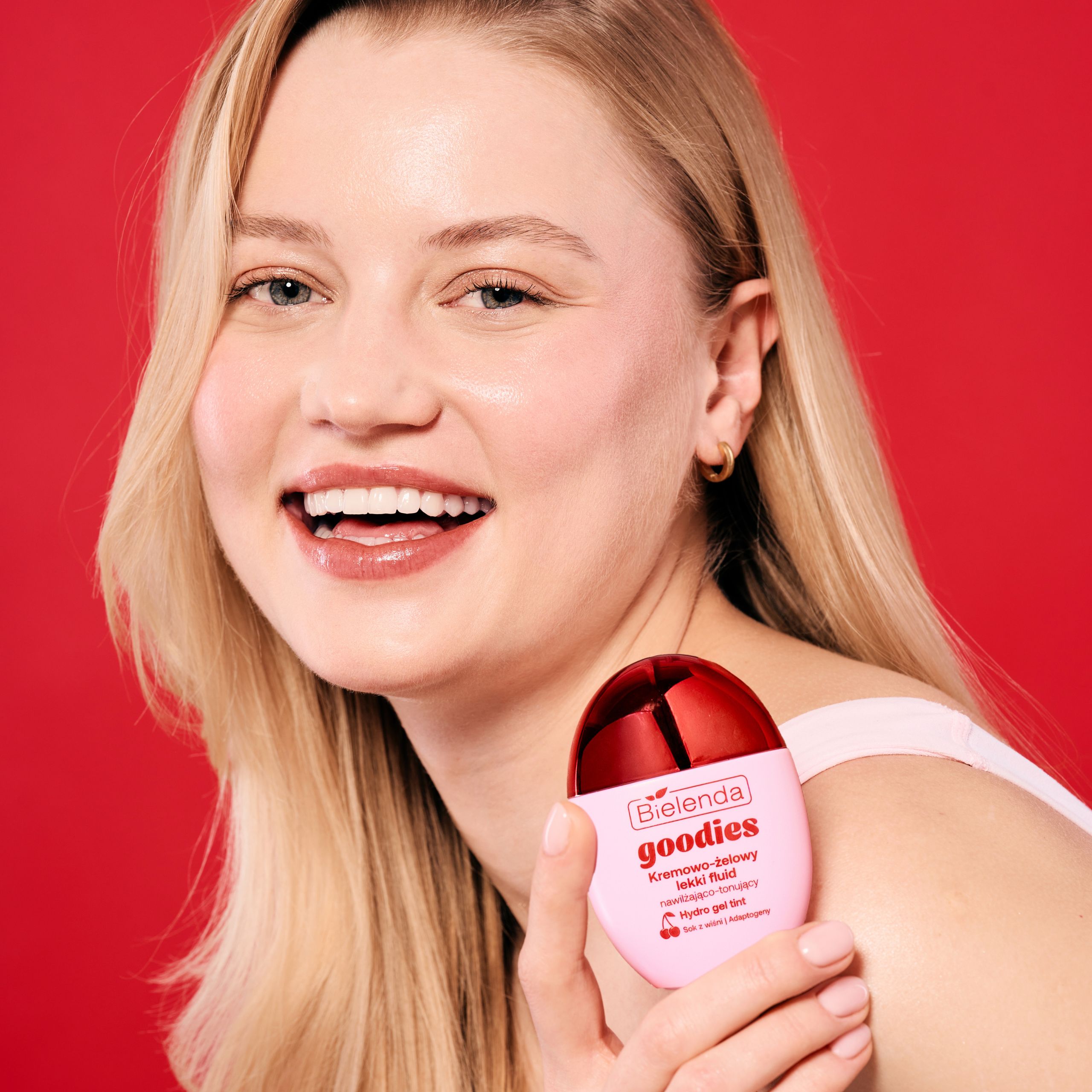Тонирующий флюид для лица Bielenda Goodies увлажняющий, оттенок 02 Nude Vibe, 40 мл