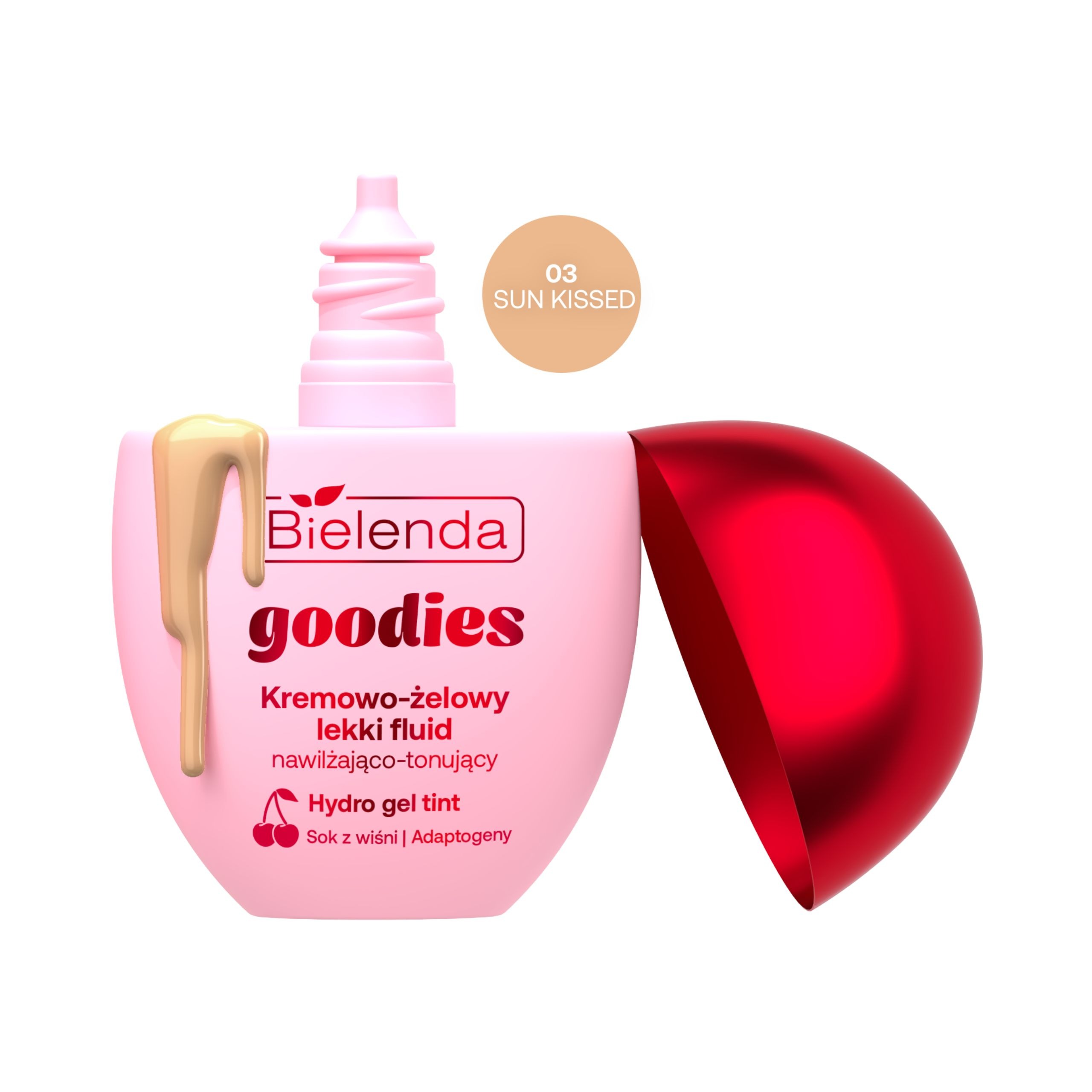 Тонирующий флюид для лица Bielenda Goodies увлажняющий, оттенок 03 Sun Kissed, 40 мл — фото 3