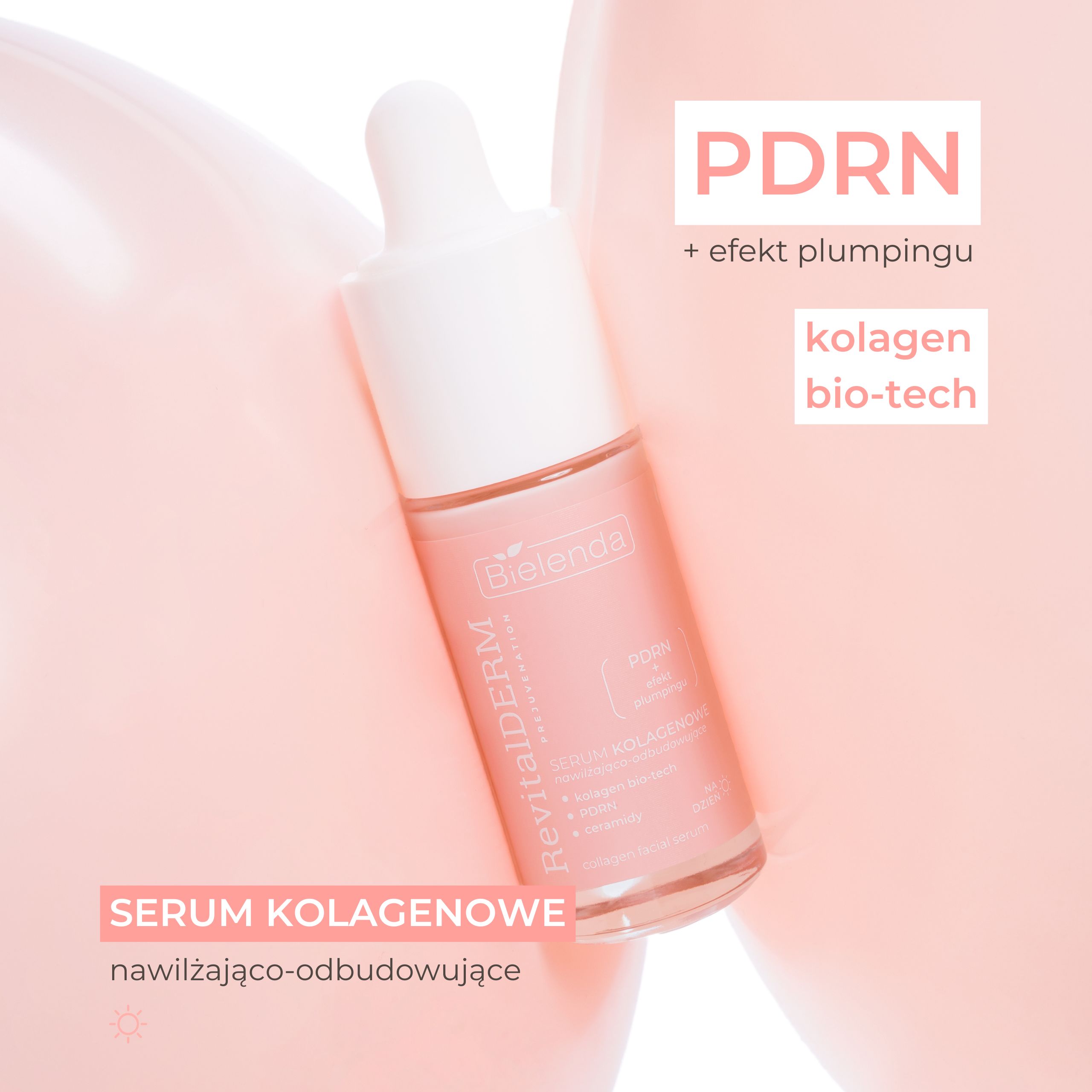 Сыворотка для лица Bielenda Revital Derm Prejuvenation коллагеновая, дневная, увлажняющая и восстанавливающая — фото 6