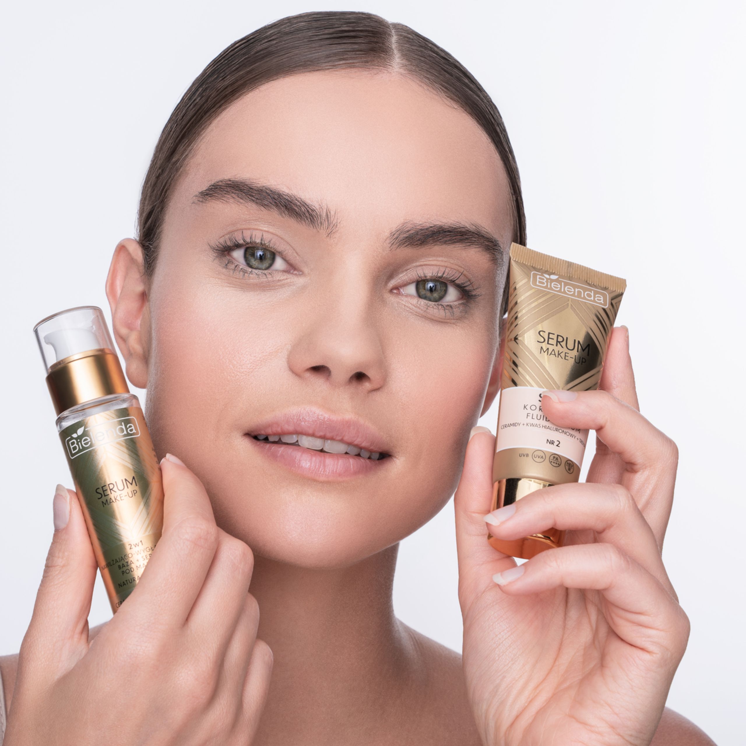 Nawilżająco-wygładzająca baza + serum pod makijaż 2w1, 30 ml