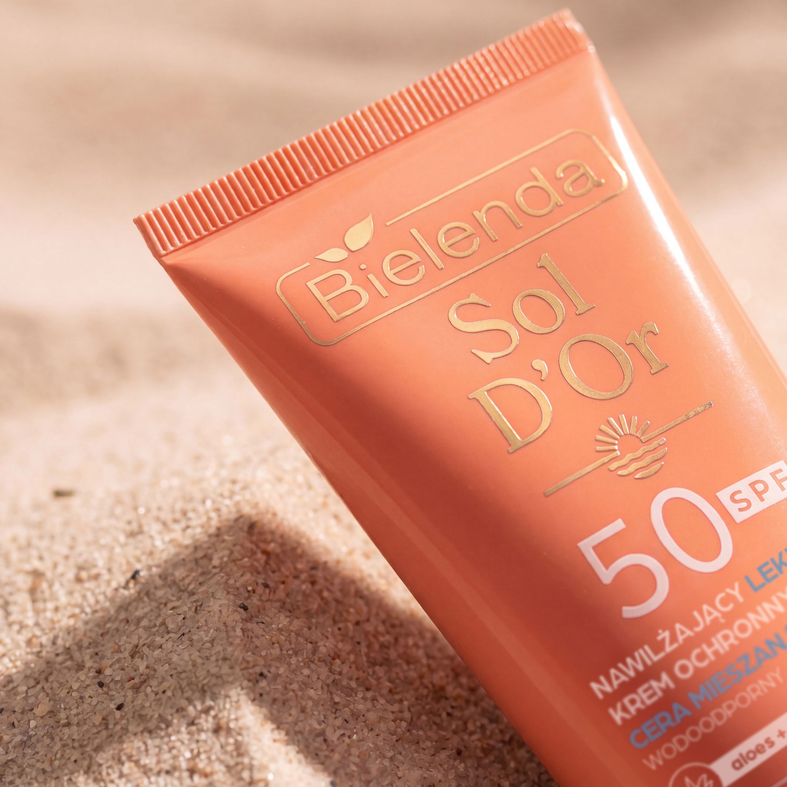 Солнцезащитный крем для лица Bielenda Sol D'Or легкий, SPF 50, для жирной и комбинированной кожи, 50 мл — фото 6