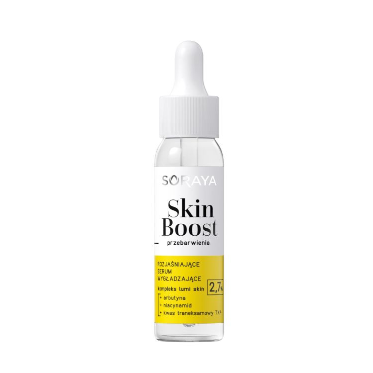 Rozjaśniające serum wygładzające - przebarwienia, 30 ml, Soraya