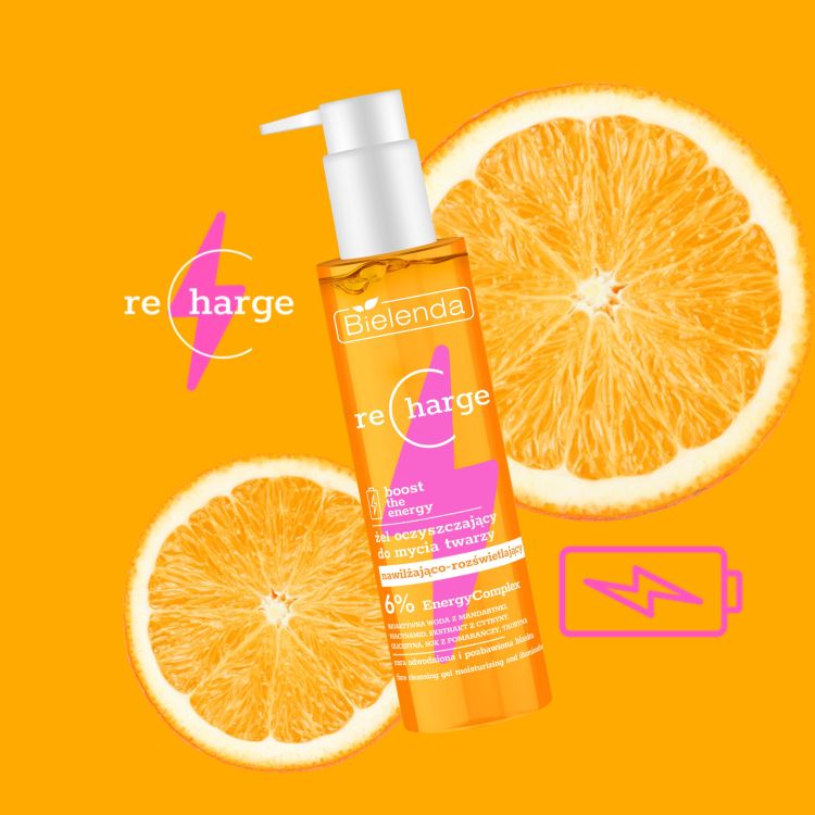 Żel oczyszczający nawilżająco-rozświetlający, 150 ml, Bielenda