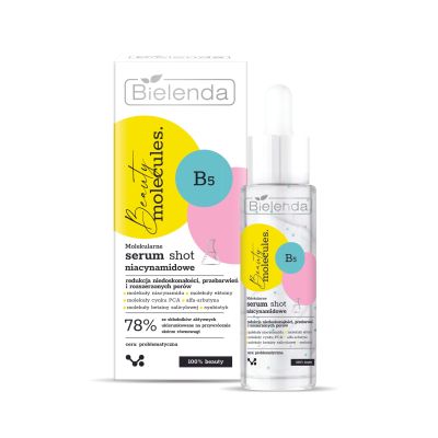 Molekularne niacynamidowe serum shot