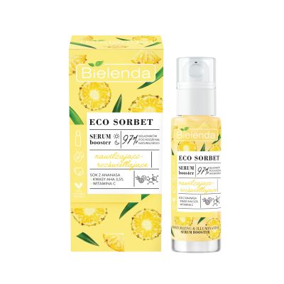 Ananas - serum booster - nawilżająco-rozświetlające