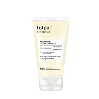Żel - peeling do mycia twarzy z kwasem migdałowym