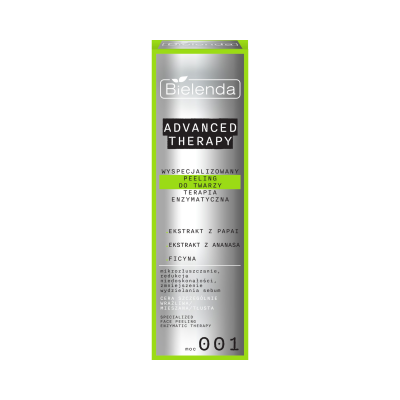 Wyspecjalizowany peeling do twarzy terapia enzymatyczna - 001