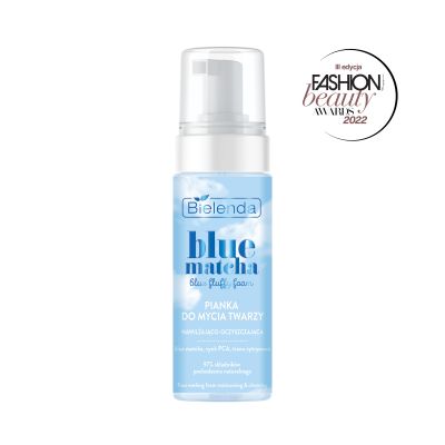 Blue fluffy foam &ndash; pianka do mycia twarzy nawilżająco oczyszczająca