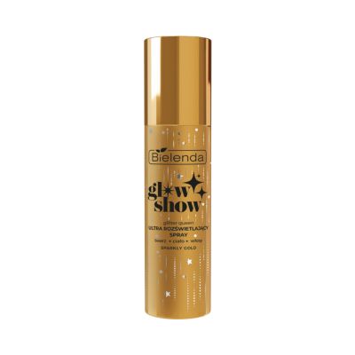 Ultra rozświetlający spray, SPARKLY GOLD