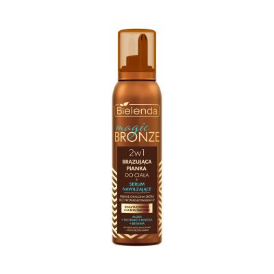 2 w 1 Brązująca pianka do ciała + serum nawilżające 2 w 1 Brązująca pianka do ciała + serum nawilżające