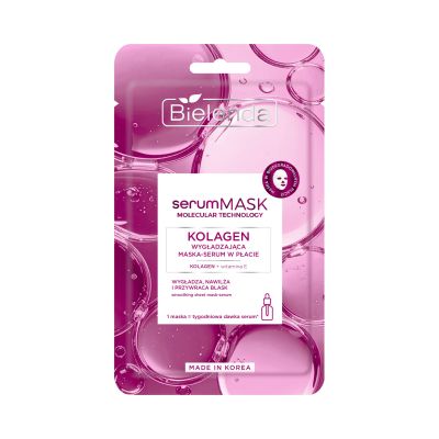 Kolagen Wygładzająca maska-serum w płacie