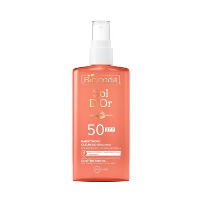Karotenowy olejek do opalania SPF 50