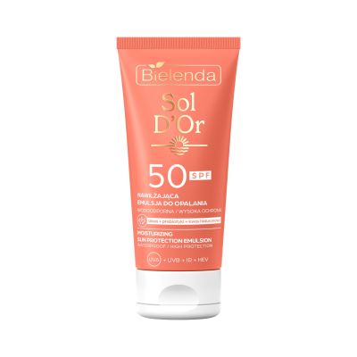 Nawilżająca emulsja do opalania SPF50