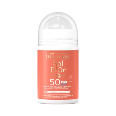 Nawilżająca emulsja do opalania SPF 50 - roll-on
