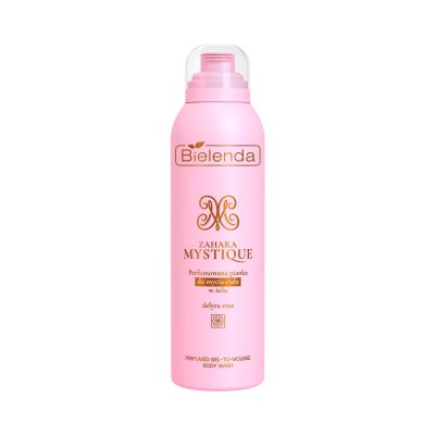 Perfumowana pianka do mycia ciała w żelu - delyra rose