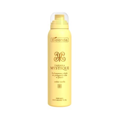 Perfumowany olejek do pielęgnacji ciała w piance - amber vanilla