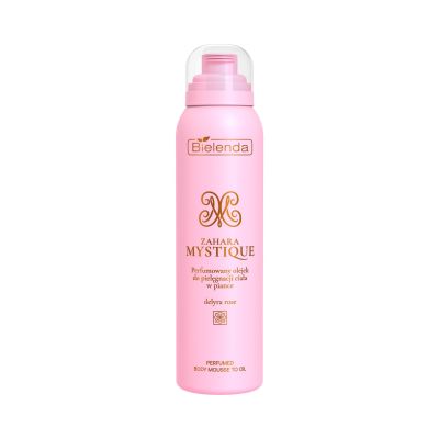 Perfumowany olejek do pielęgnacji ciała w piance - delyra rose