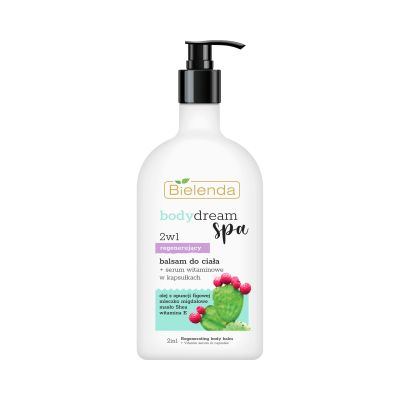 2w1 Regenerujący balsam do ciała + Serum witaminowe w kapsułkach
