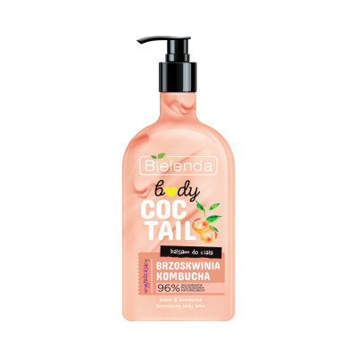 Wygładzający balsam do ciała BRZOSKWINIA + KOMBUCHA