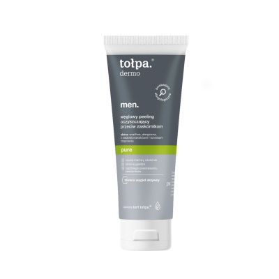 Węglowy peeling oczyszczający przeciw zaskórnikom
