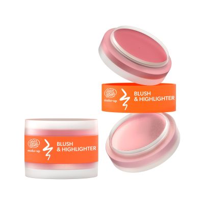 Duo blush & highlighter, 02 Pink
