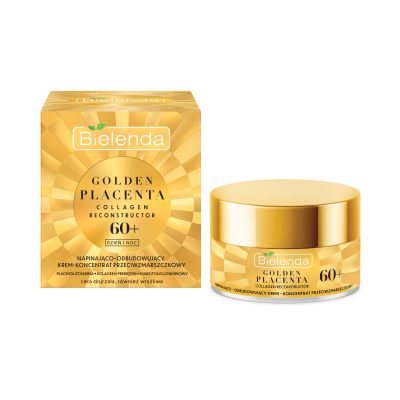 COLLAGEN RECONSTRUCTOR - Napinająco - odbudowujący krem - koncentrat  przeciwzmarszczkowy 60 +, dzień/ noc