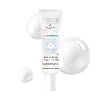 Krem nawilżająco - rozświetlający glazed skin effect
