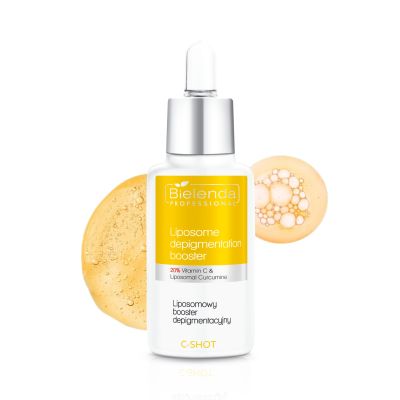 Liposomowy booster depigmentacyjny 20% Witaminy C i Liposomowa Kurkumina