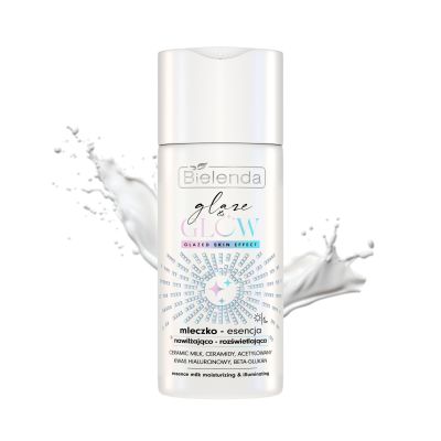 Mleczko - esencja nawilżająco rozświetlająca glazed skin effect Mleczko - esencja nawilżająco rozświetlająca glazed skin effect