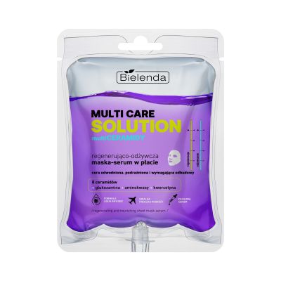 MultiCERAMIDY Regenerująco - odżywcza maska-serum w płacie