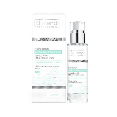 Nocne serum naprawczo – regenerujące z DMAE, N-AG, Bifida Ferment Lysate Nocne serum naprawczo – regenerujące z DMAE, N-AG, Bifida Ferment Lysate