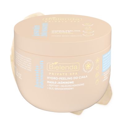 Hydro-peeling nawilżający do ciała z masłem jaśminowym Jasmin Blossom