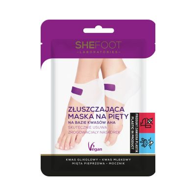 Złuszczająca maska na pięty
