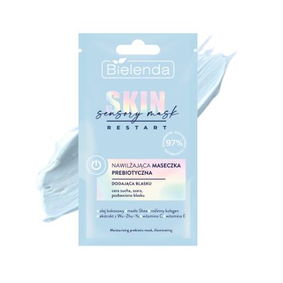 SENSORY MASK Nawilżająca maseczka prebiotyczna, dodająca blasku