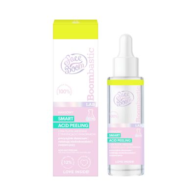 Smart acid peeling kwasowy, 12% kwasy AKA, AHA, BHA, PHA