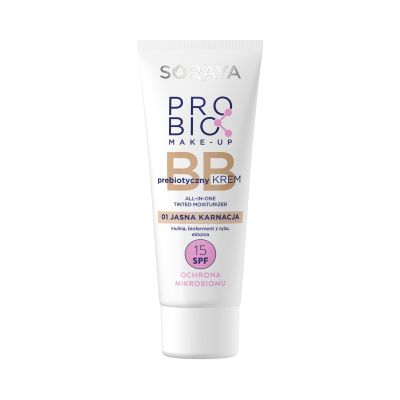 Prebiotyczny BB krem, 01 jasna karnacja SPF 15