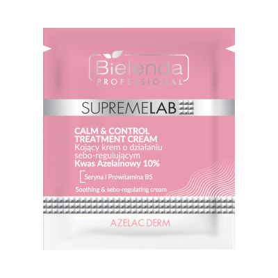 Calm&Control Treatment Cream, Kojący krem o działaniu sebo-regulującym - PRÓBKA