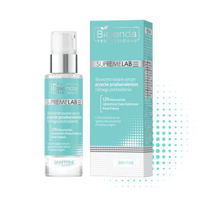 Skoncentrowane serum przeciw przebarwieniom różnego pochodzenia