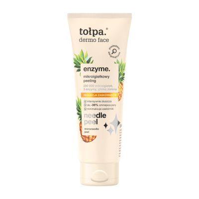 Mikroigiełkowy peeling enzymatyczny do twarzy