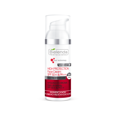 POST TREATMENT CARE - WYSOKA OCHRONA Krem do twarzy SPF 50+ & PA++